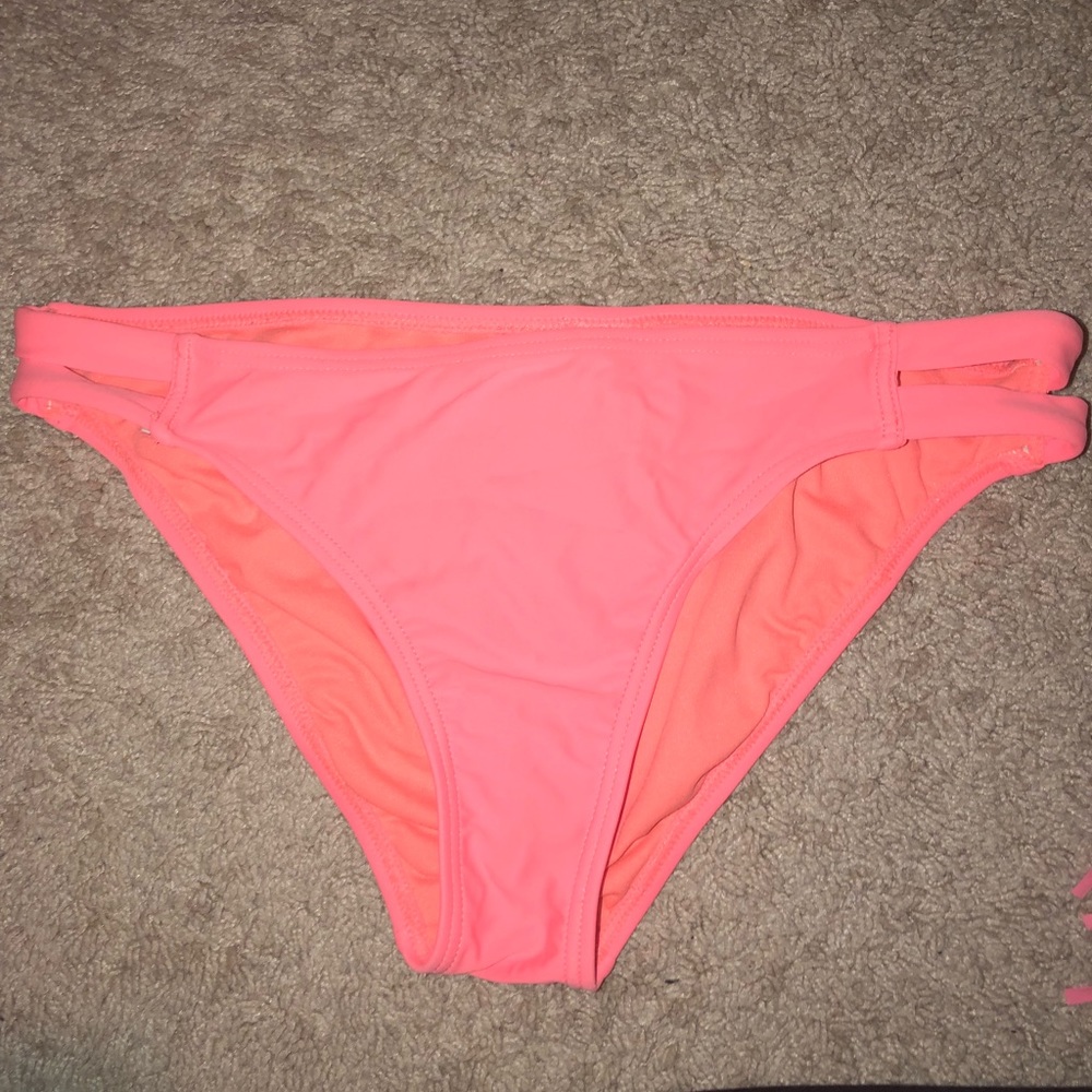Neon Pink Bikini Bottoms